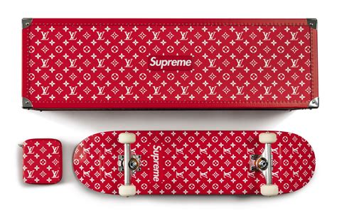 louis vuitton supreme skateboard case|Louis Vuitton skateboard ebay.